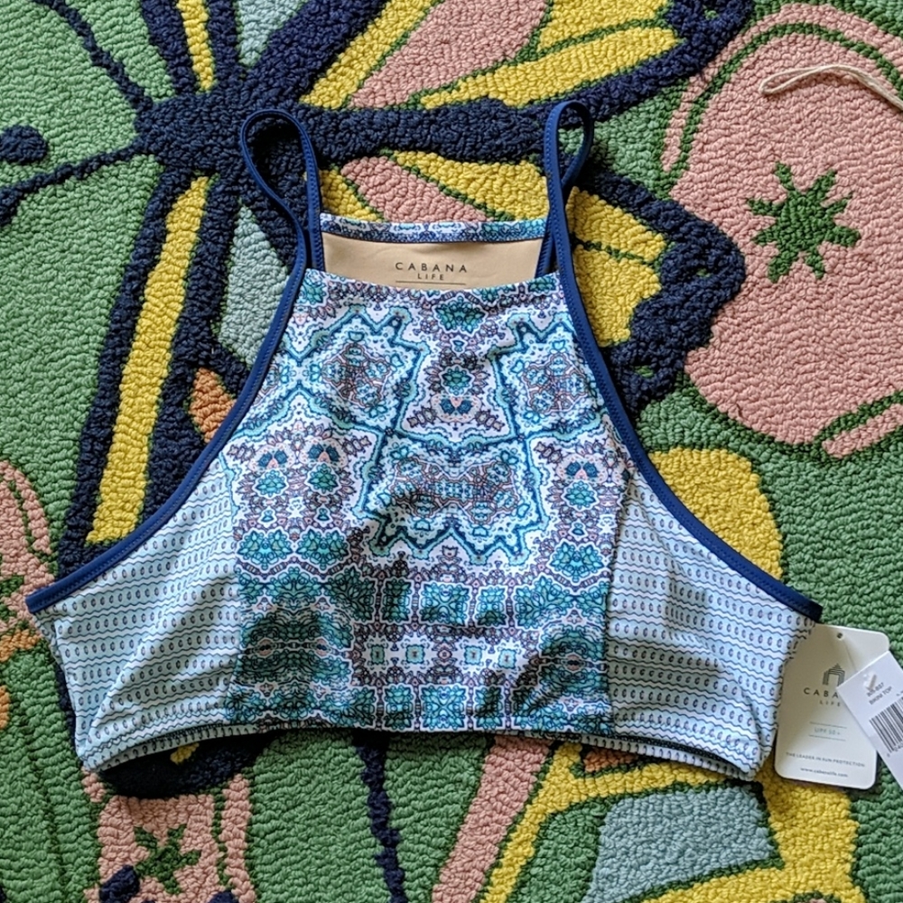 NWT large Cabana life swim top